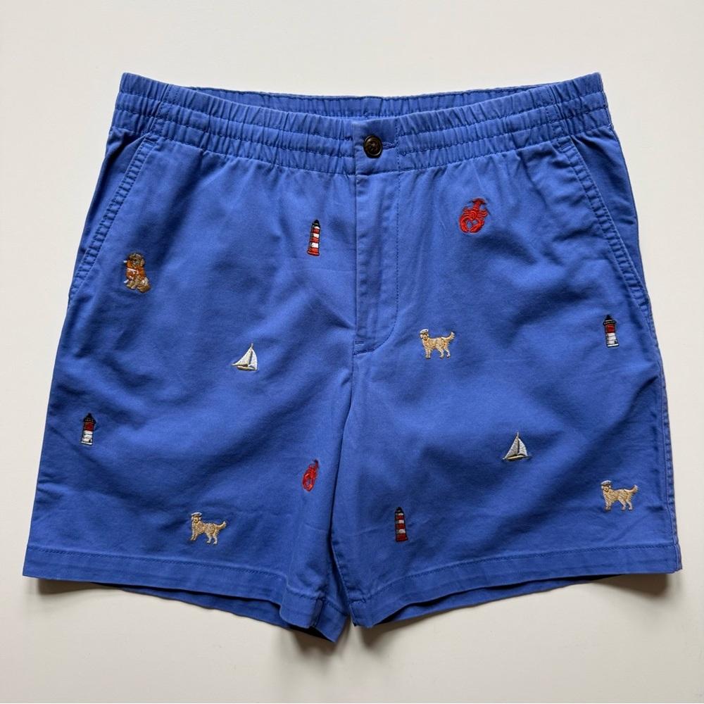 Polo Ralph Lauren Boys Prepster Embroidered Chino
Shorts - Size 18